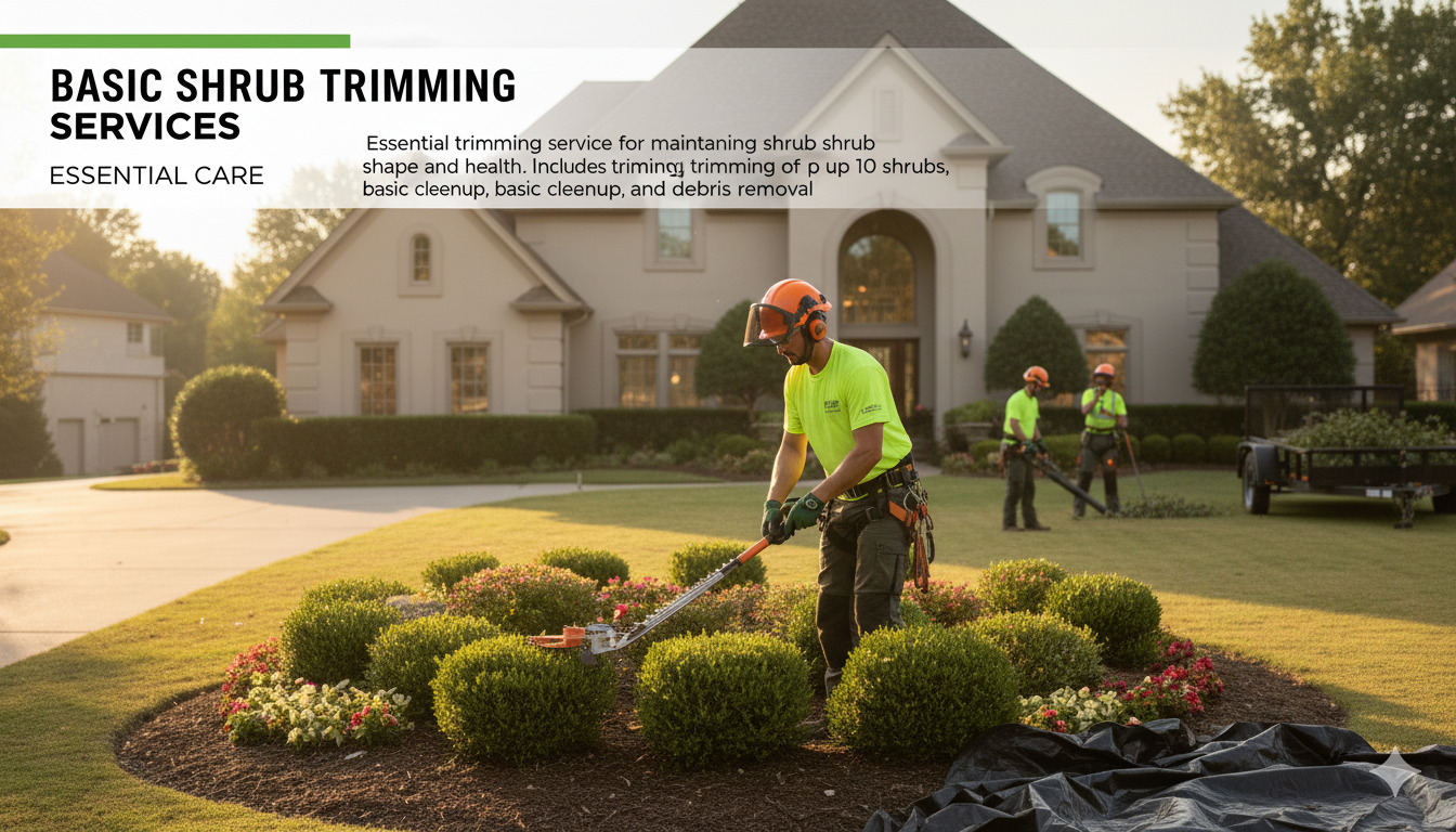 Basic Shrub Trimming Package