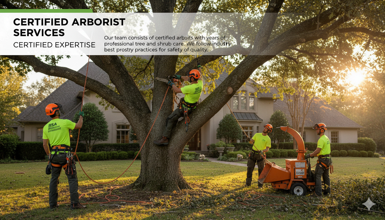 Certified Arborist Services